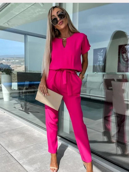 Emma | Ontspannen Jumpsuit met Tailleband 7