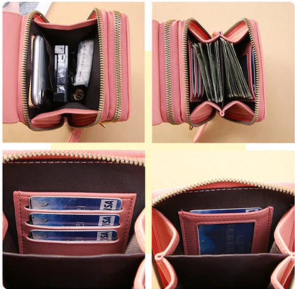 Anti-diefstaltas voor Dames – RFID-Bescherming, Waterdicht Vak & Meerdere Flessenvakken | Crossbody Schoudertas voor Reizen, Stedentrips & Dagelijks Gebruik
