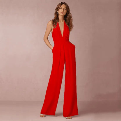 Emma | Casual Wijd Jumpsuit van Hoogwaardige Materialen 8