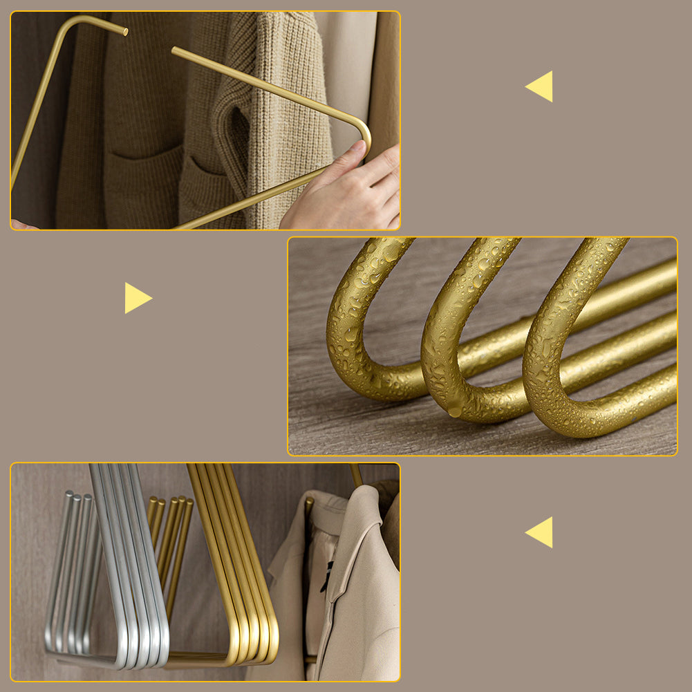 Kleerhangers – Dun Aluminium (Set van 5)
