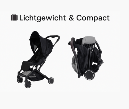 Universeel Zonnescherm voor Kinderwagens – UV-beschermend & Ademend Scherm met Verstelbare Bevestiging | Lichtgewicht & Opvouwbaar voor Onderweg