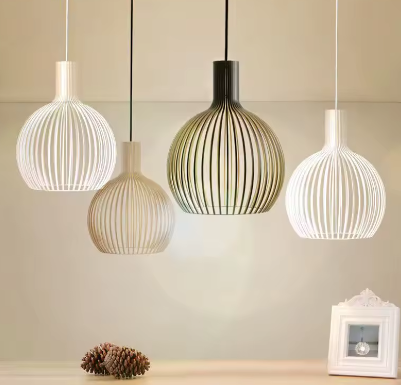 Bamboe hanglamp rond – Handgemaakt, natuurlijk design, Ø35/45 cm
