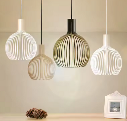 Bamboe hanglamp rond – Handgemaakt, natuurlijk design, Ø35/45 cm