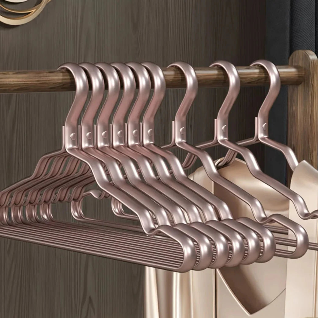 Kleerhangers – Messingkleurig Metaal (Set van 5)