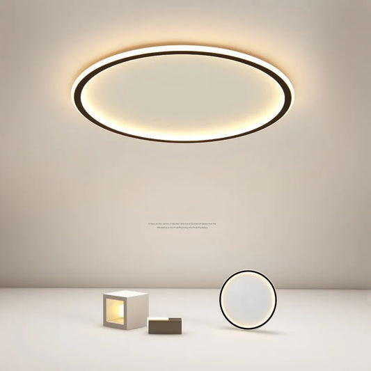 UltraThin LED Plafondlamp – Dimbare Ronde of Vierkante Lamp met Afstandsbediening