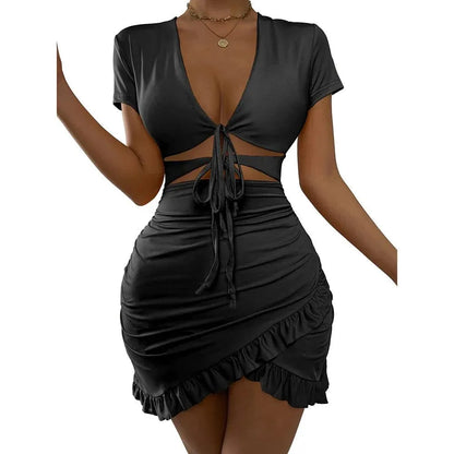 Emma | Elegante Casual Jurk met Diepe V-hals 5
