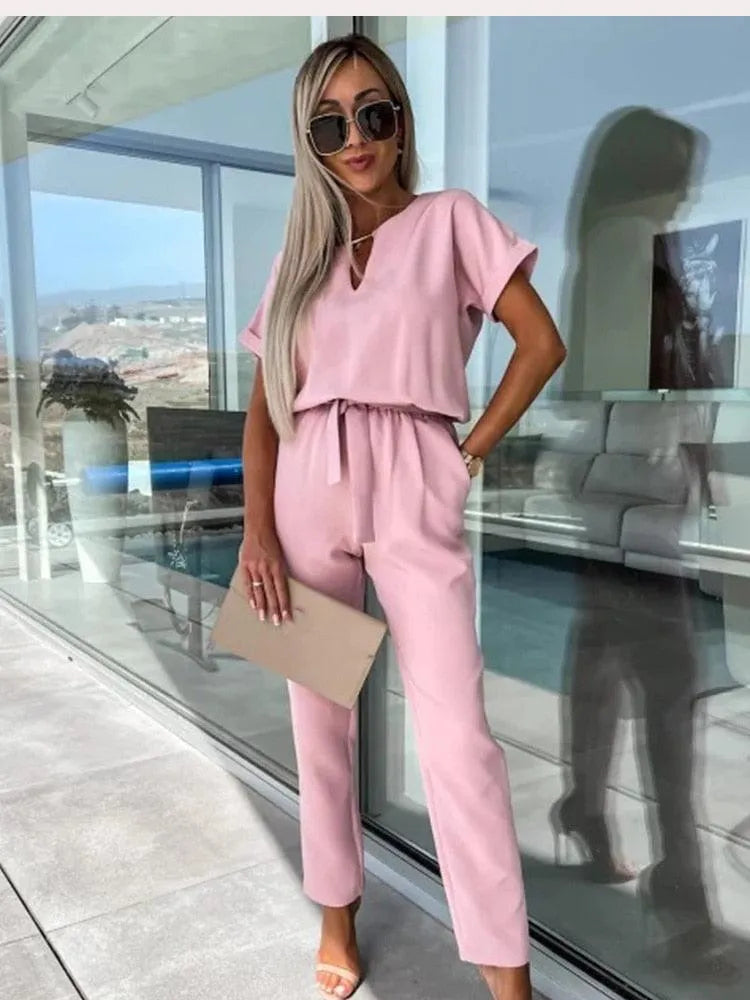 Emma | Ontspannen Jumpsuit met Tailleband 3