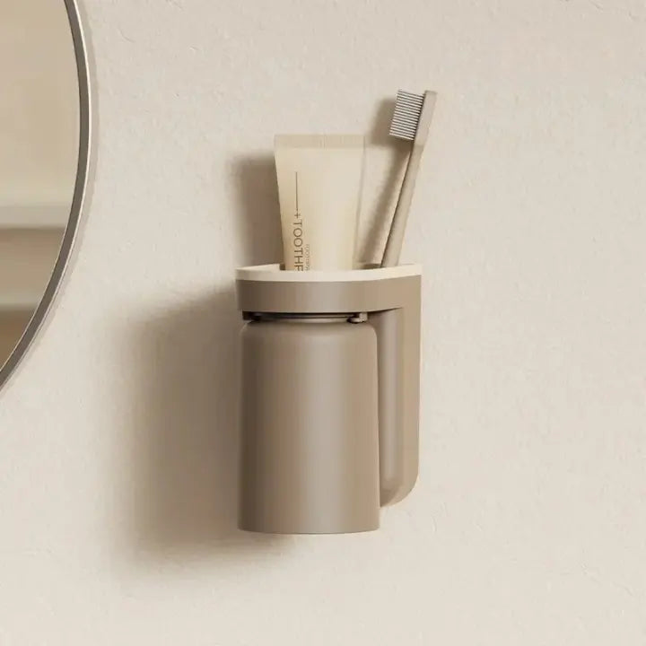 AquaStone | Stylish Space-Saving Wall-Mounted Tandenborstelhouder 2