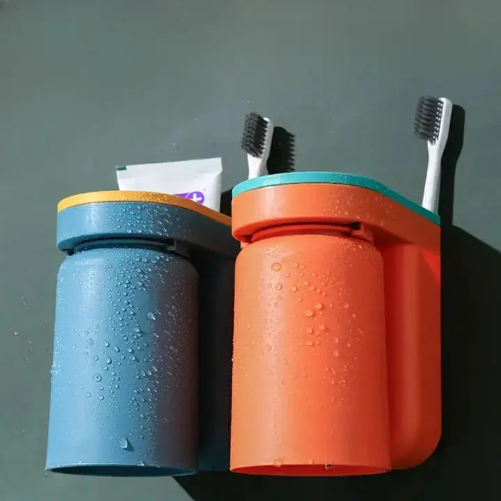 AquaStone | Stylish Space-Saving Wall-Mounted Tandenborstelhouder 8