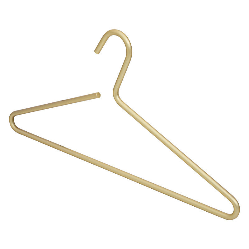 Luxe Metalen Kleerhangers – Mattgoud & Zilver Design, Ruimtebesparend en Extra Stevig (Set van 5)