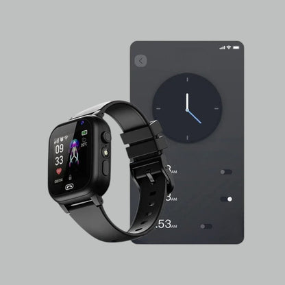 Kinder Smartwatch met GPS, SOS-Knop & Camera – Veiligheid, Bellen & Tracking in Één | Met Spraakfunctie, Zaklamp & Veilige Zones | Lichtgewicht & Nederlandstalig