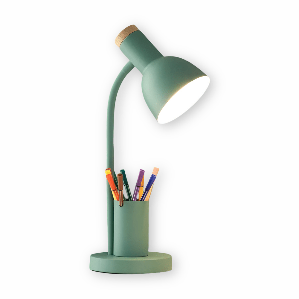 Luminara | Modern Adjustable LED Bureau Lamp Met Penhouder 3