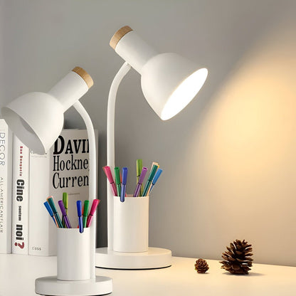 Luminara | Modern Adjustable LED Bureau Lamp Met Penhouder 7