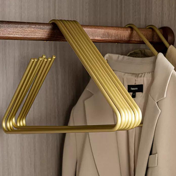 Kleerhangers – Dun Aluminium (Set van 5)