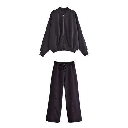 Sophie | Trendy Comfortabele Winter Bomber Tracksuit 10
