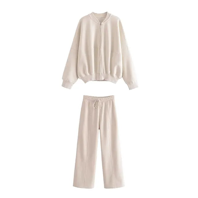 Sophie | Trendy Comfortabele Winter Bomber Tracksuit 7