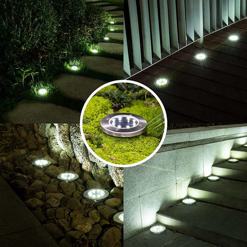 Ecoglow Oplaadbaar Zonnelampje – Stijlvolle Buitenverlichting op Zonne-energie