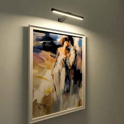 FrameLuxe Schilderij Wandlamp – Draadloze Verlichting voor Kunst en Foto's