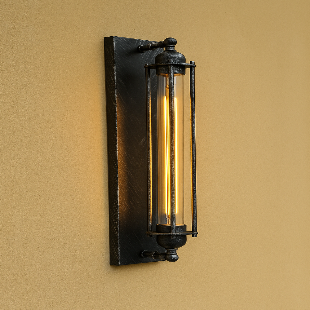 Vintage Wandlamp van Metaal - Tijdloos LED Design voor een Klassiek en Modern Interieur