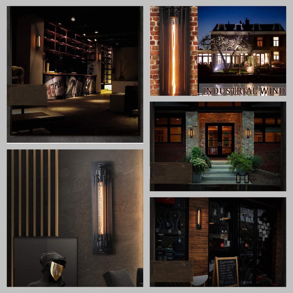 Vintage Wandlamp van Metaal - Tijdloos LED Design voor een Klassiek en Modern Interieur