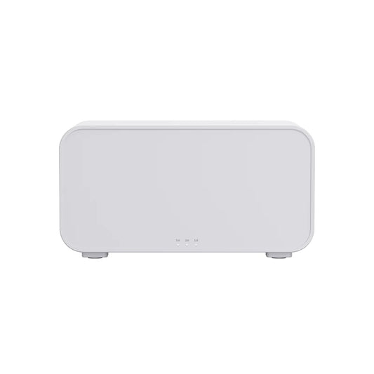 Vlam Aroma Diffuser Luchtbevochtiger met LED Licht – Stil, 120ML, 7 Kleuren voor Woonkamer en Kantoor