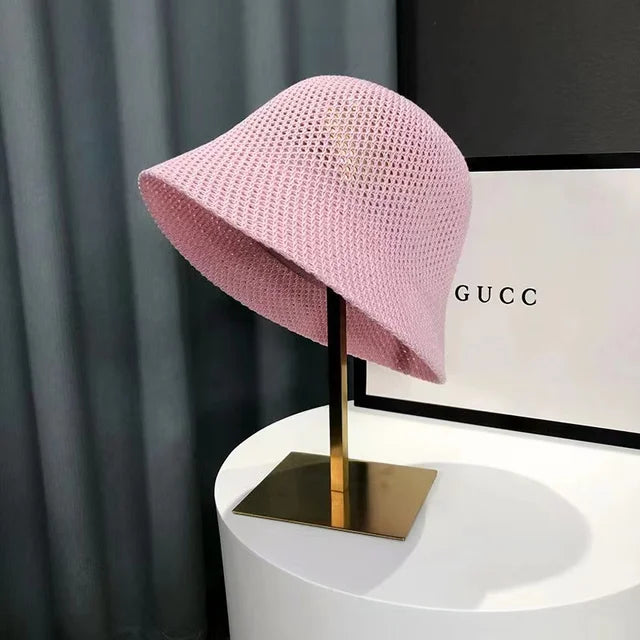 Lichtgewicht Zonnehoed voor Dames – Opvouwbare UV-hoed met Brede Rand en Ademend Materiaal | Elegant Design met Japanse Invloeden | Ideaal voor Strand, Reizen & Zomeroutfits