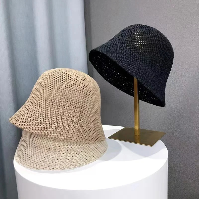 Lichtgewicht Zonnehoed voor Dames – Opvouwbare UV-hoed met Brede Rand en Ademend Materiaal | Elegant Design met Japanse Invloeden | Ideaal voor Strand, Reizen & Zomeroutfits