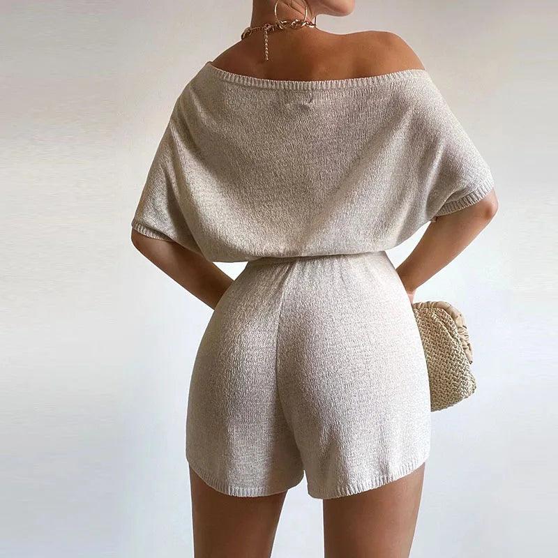 Emma | Casual Comfortabele Off-Shoulder Patsuit 6