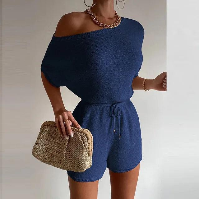 Emma | Casual Comfortabele Off-Shoulder Patsuit 2