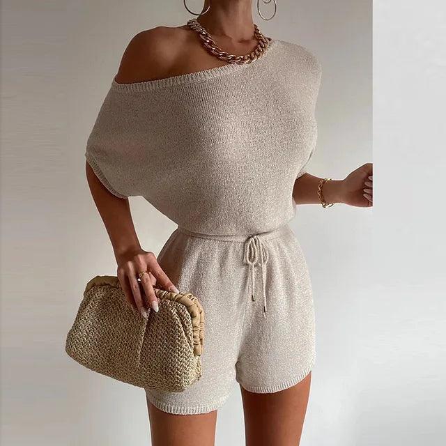 Emma | Casual Comfortabele Off-Shoulder Patsuit 3