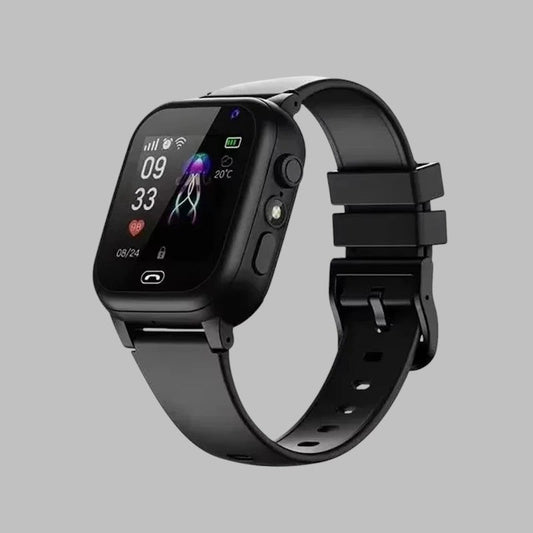 Kinder Smartwatch met GPS, SOS-Knop & Camera – Veiligheid, Bellen & Tracking in Één | Met Spraakfunctie, Zaklamp & Veilige Zones | Lichtgewicht & Nederlandstalig