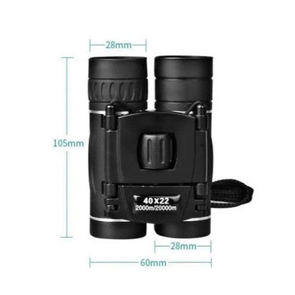 HD Verrekijker 40x22 voor Buiten – Professionele Militaire Telescoop voor Wandelen, Jagen & Sportevenementen