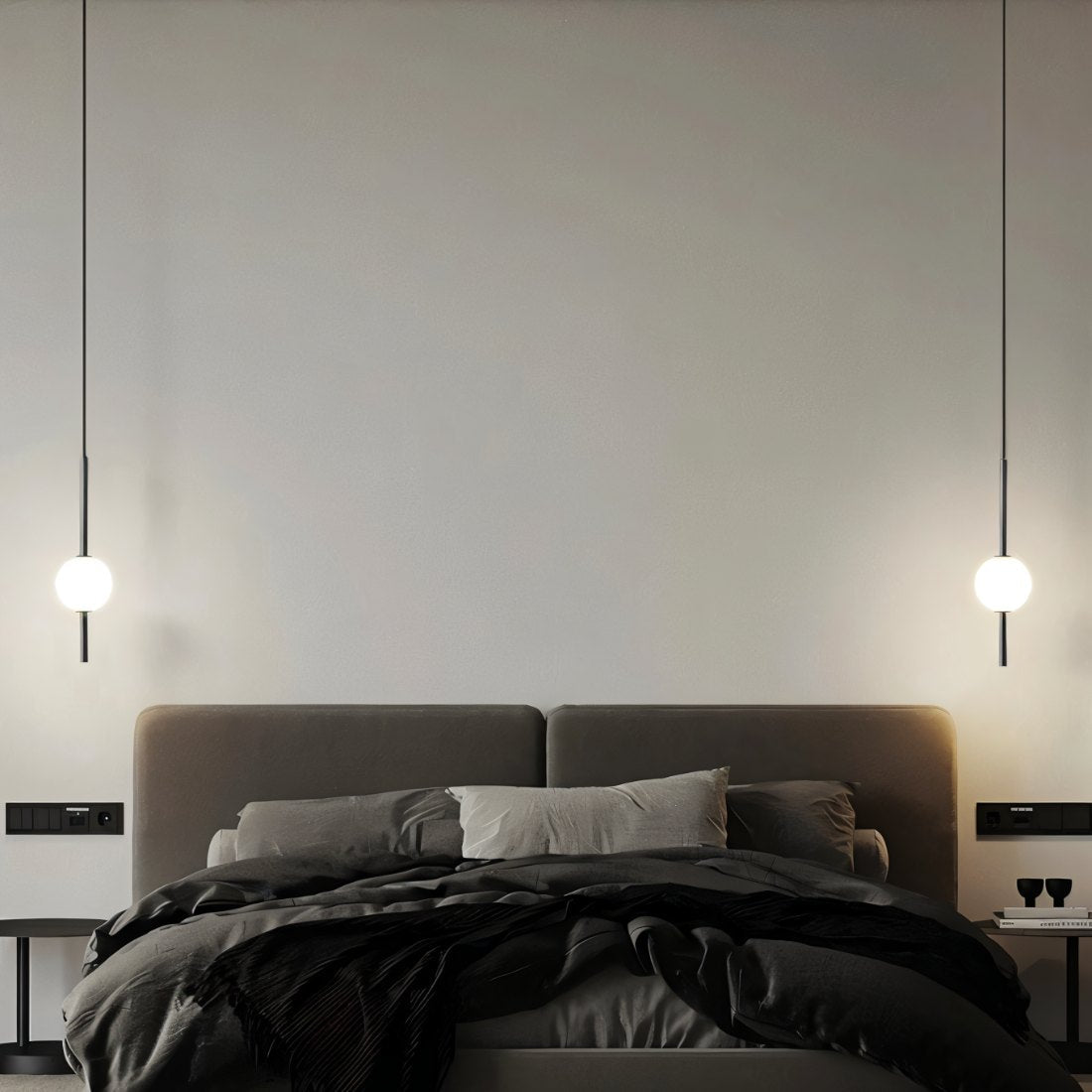 Afzal Glazen Bol Hanglamp – Modern Design met Scandinavische Uitstraling