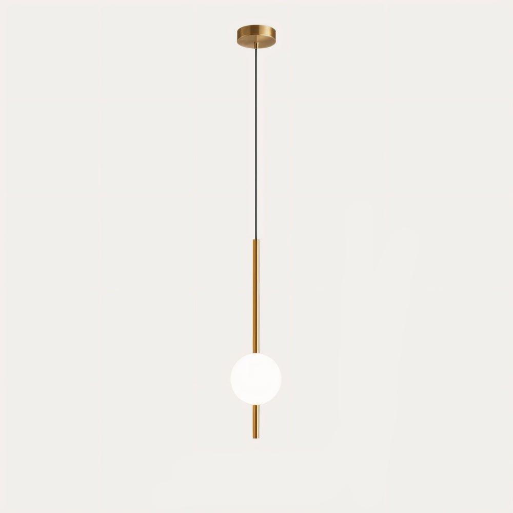 Afzal Glazen Bol Hanglamp – Modern Design met Scandinavische Uitstraling