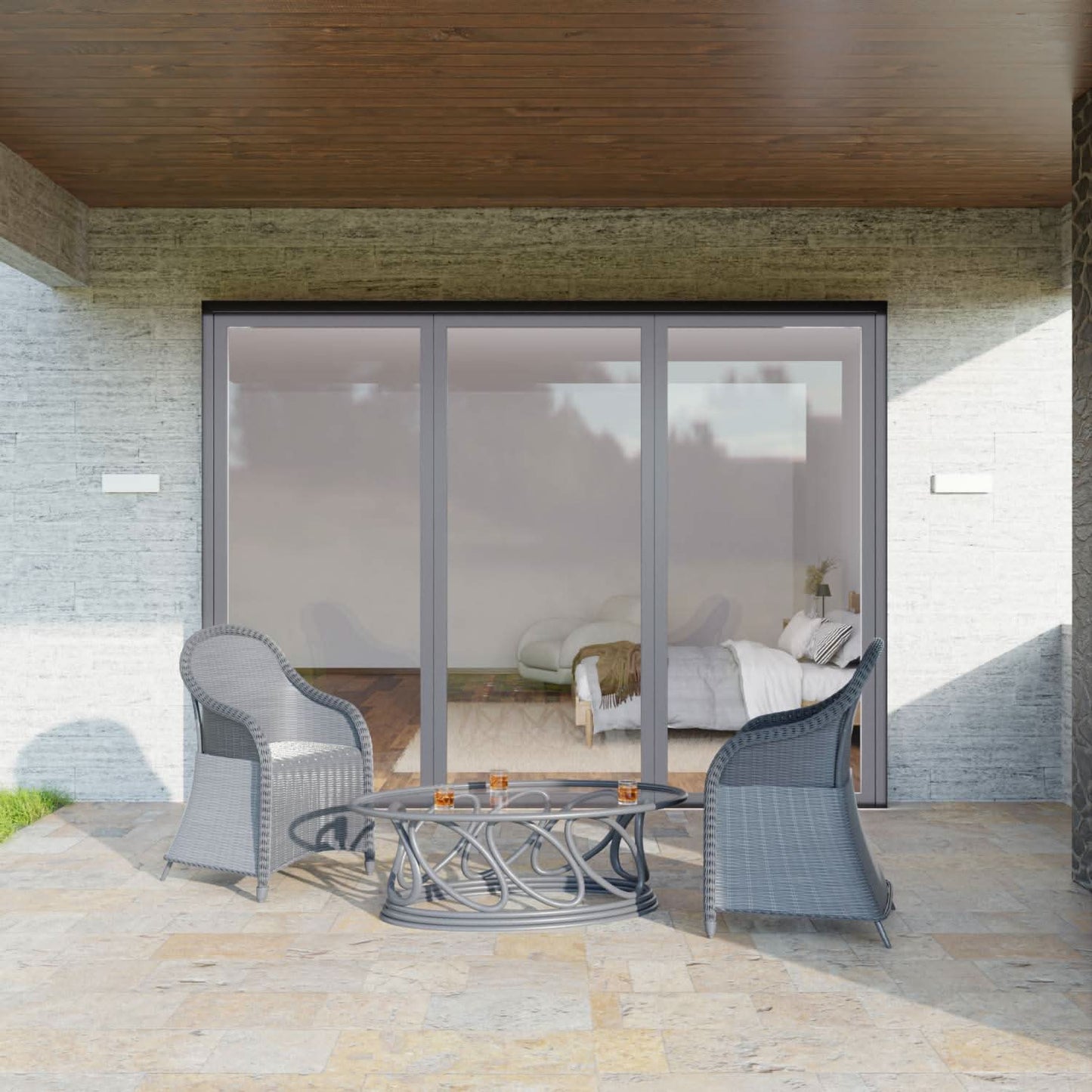 Auralis Wandlamp Buiten – Weerbestendige LED Verlichting voor Gevels en Terrassen