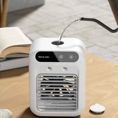 Draagbare Aircooler met Waterkoeling – USB Ventilator voor Binnen & Auto