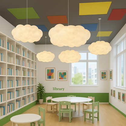Wolken Hanglamp LED Design - Moderne Plafondlamp voor Eetkamer