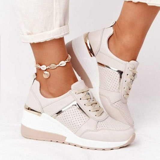 Dames sneakers – casual elegant, comfortabel, ademend, dagelijks