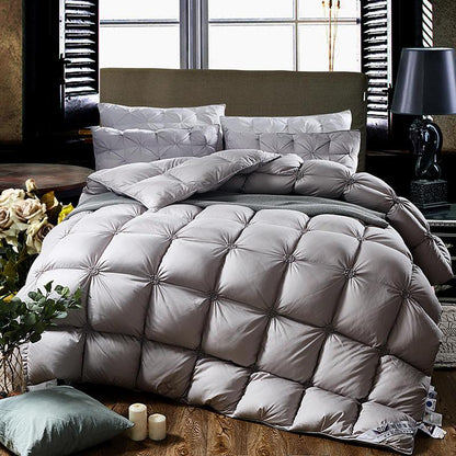 Luxe 100% Ganzendons Dekbed - Zacht, Warm en Hypoallergeen Pluche