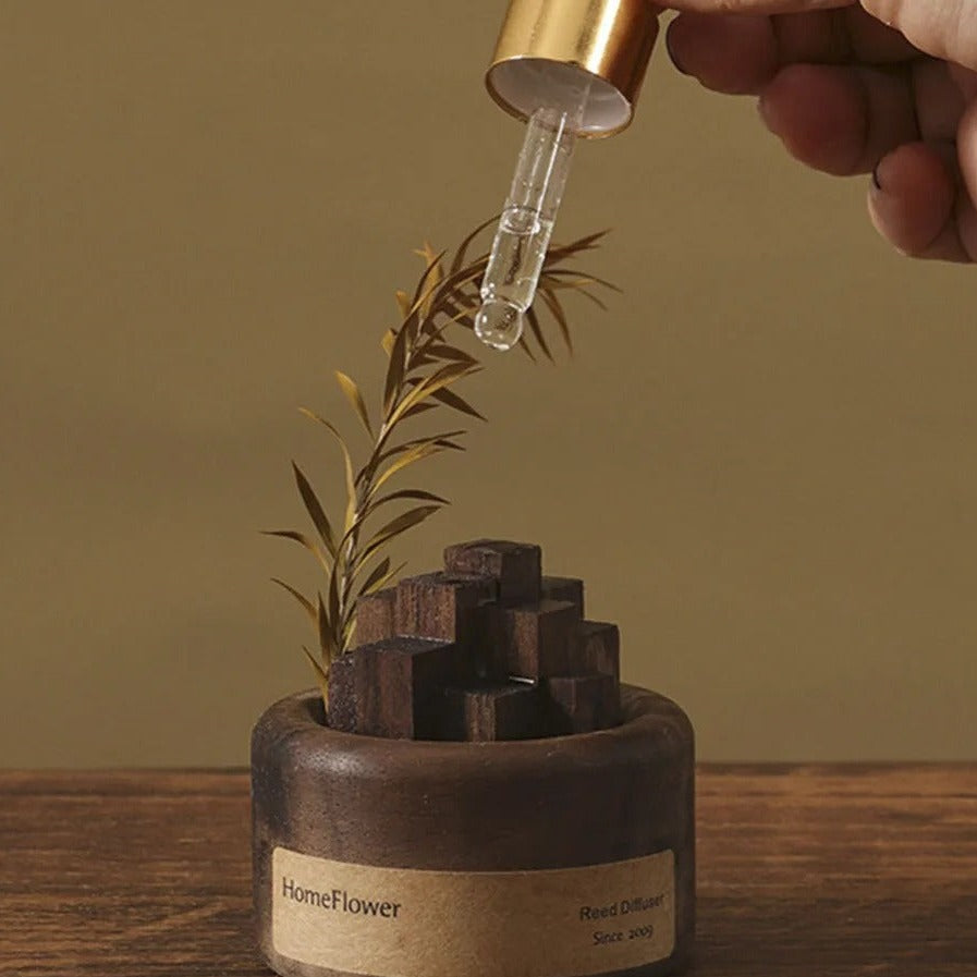 AromaEssence | Elegant Natural Wood Aromatherapy Diffuser 3