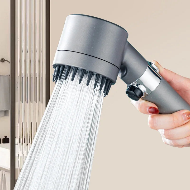 Douchkop met filter – Massagefunctie, krachtig waterstraal, ABS kunststof, 24 cm