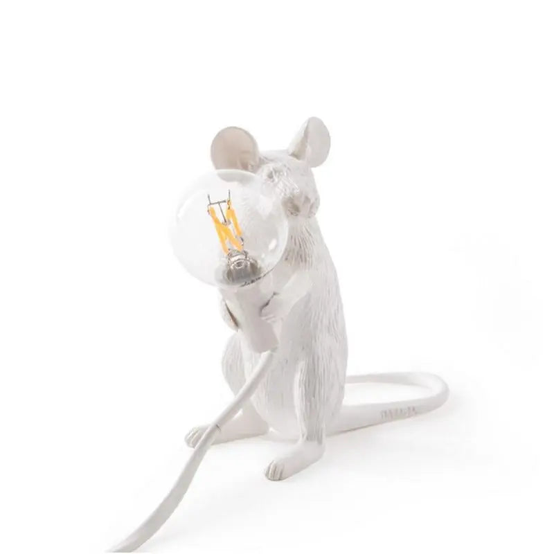 Lumo Mouse Tafellamp – Decoratieve Muislamp met Sculpturale Uitstraling