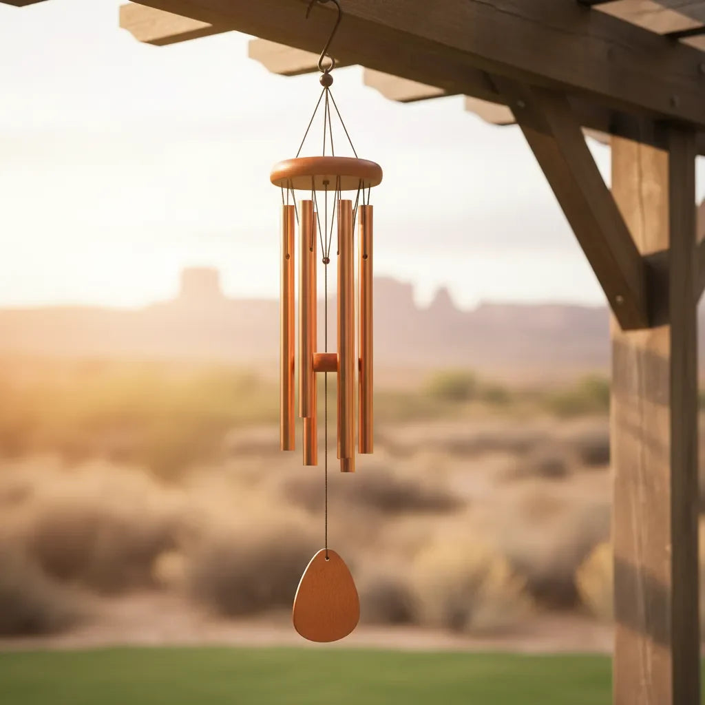 RanaWind | Elegant Aluminium Tuindecoratie Windspel voor Ontspanning 4