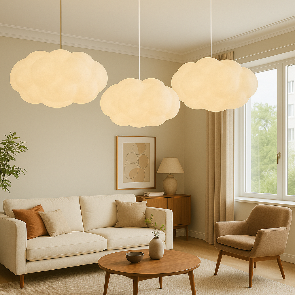 Wolken Hanglamp LED Design - Moderne Plafondlamp voor Eetkamer