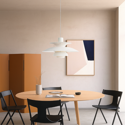 Multilayer Hanglamp – Driedelige Deens Designlamp van Aluminium | Moderne LED Hangverlichting voor Eettafel, Keuken of Woonkamer