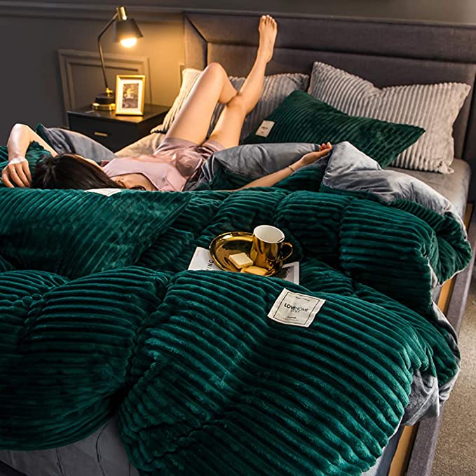 Flanellen Dekbedovertrekset voor de Winter – Zacht, Warm & Verkrijgbaar in Maten en Kleuren