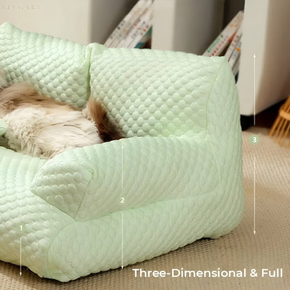 Wasbaar Orthopedisch Pluche Hondenbed - CozyPaws™