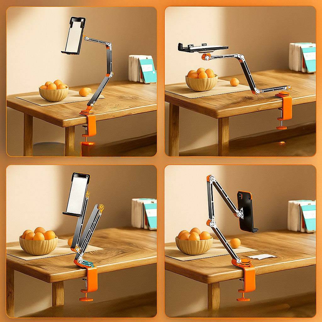AluLux | Premium Aluminium Tablet Standaard voor Ergonomisch Gebruik 6