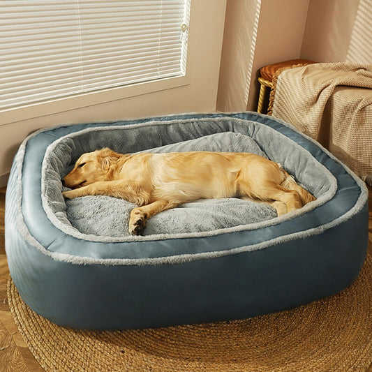 Luxe Hondenkussen CozyPaw™ - Afneembaar Wasbare Hoes Comfort