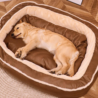 Luxe Hondenkussen CozyPaw™ - Afneembaar Wasbare Hoes Comfort